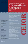 Central European Journal of Operations Research杂志封面